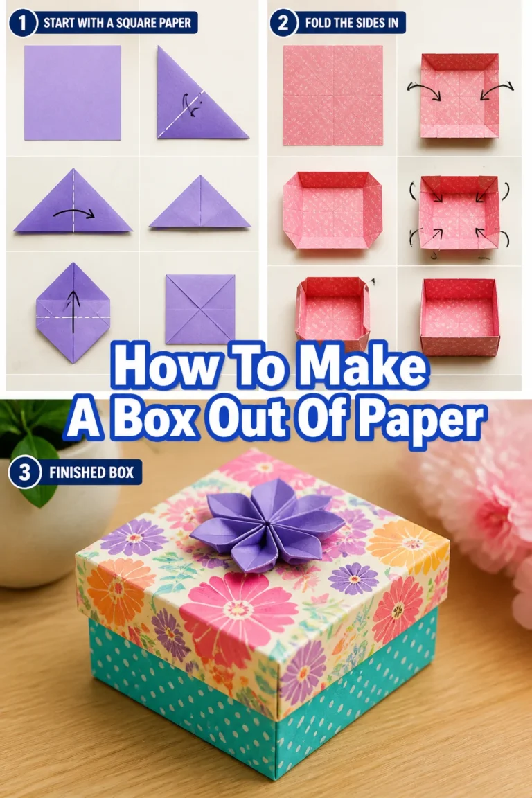 📦 How To Make A Box Out Of Paper