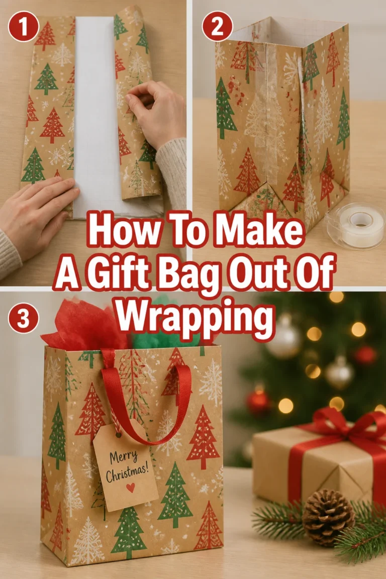 🎁 How To Make A Gift Bag Out Of Wrapping