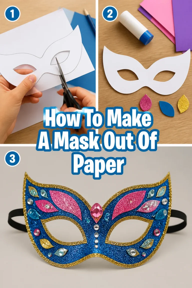 🎭 How To Make A Mask Out Of Paper