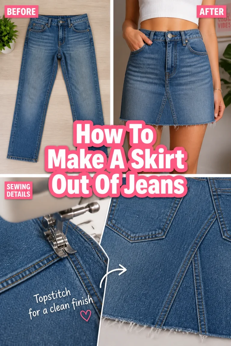 👖 How To Make A Skirt Out Of Jeans