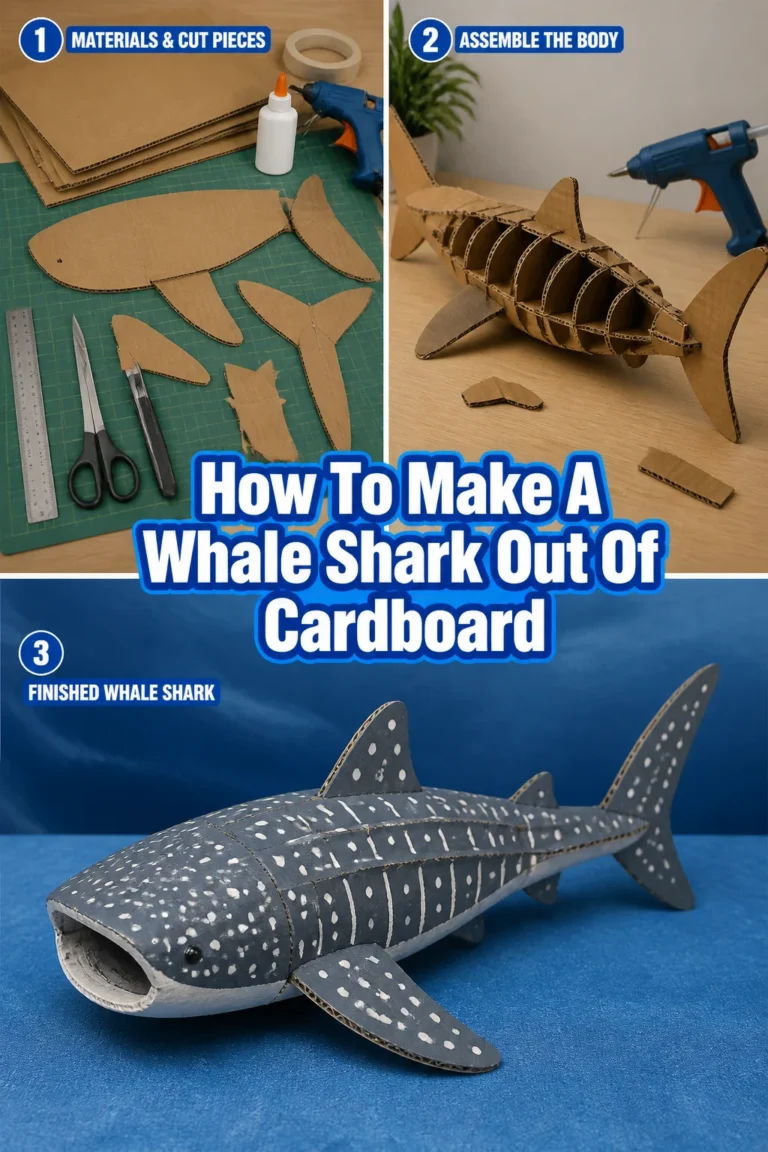 🐳 How To Make A Whale Shark Out Of Cardboard