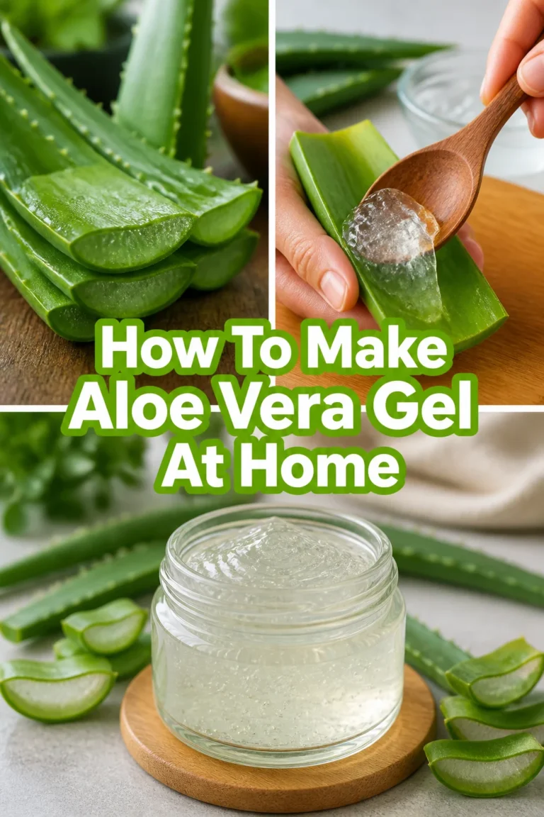 🌱 How To Make Aloe Vera Gel At Home