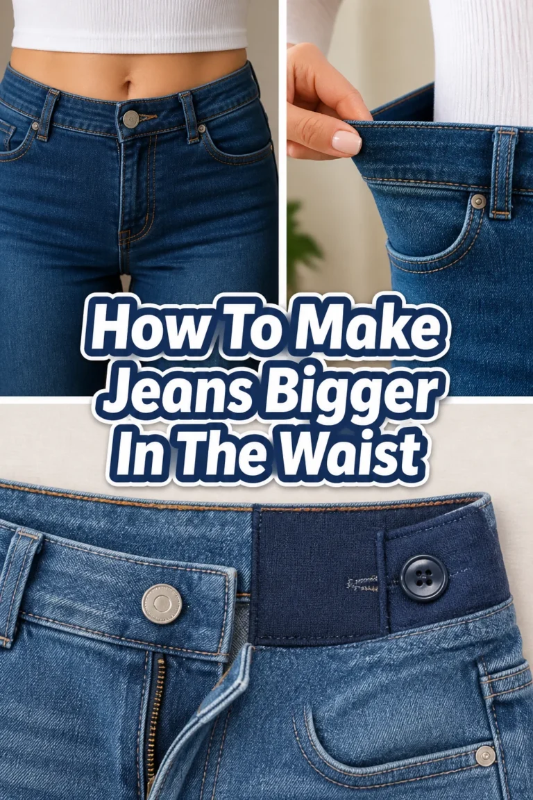 👖 How To Make Jeans Bigger In The Waist