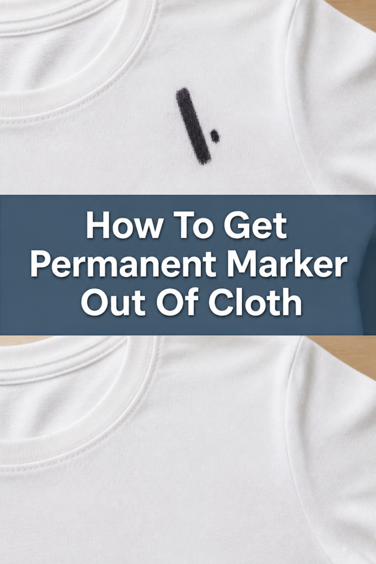🖊️ How To Get Permanent Marker Out Of Cloth