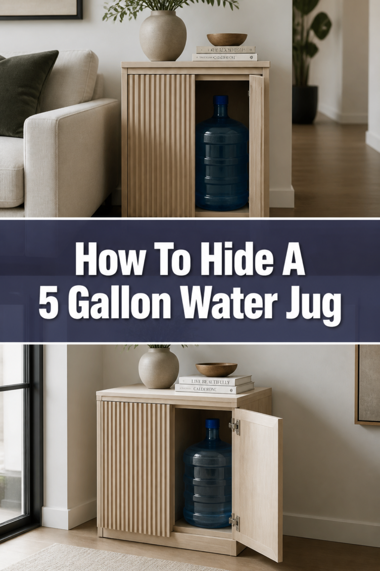 💧 How To Hide A 5 Gallon Water Jug