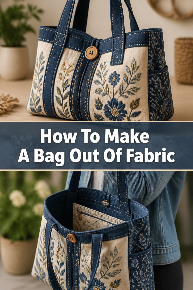 👜 How To Make A Bag Out Of Fabric