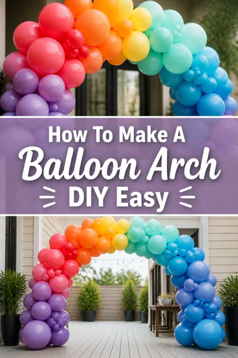 🎈 How To Make A Balloon Arch DIY Easy