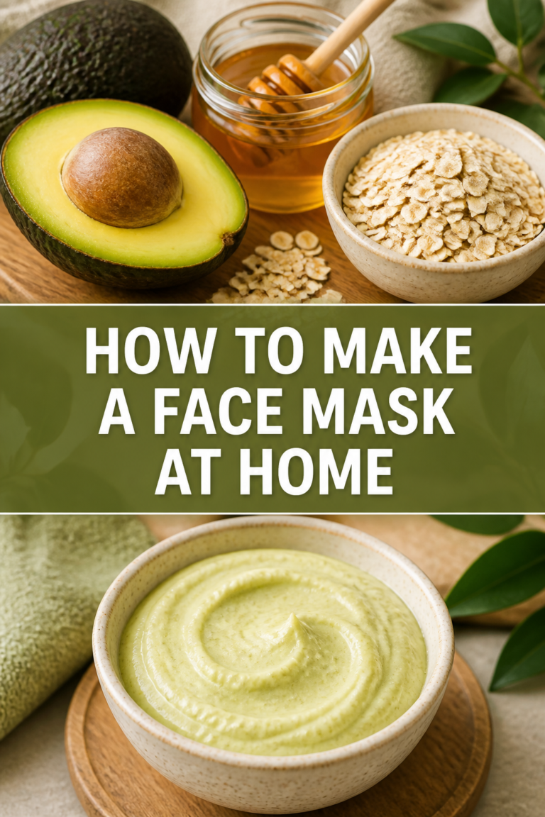 🌿 How To Make A Face Mask At Home