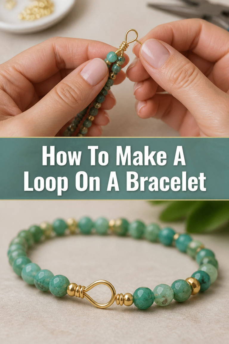 🔗 How To Make A Loop On A Bracelet