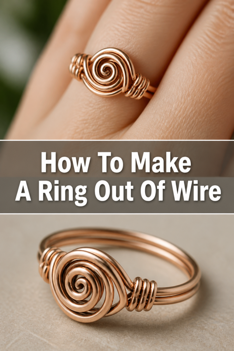 💍 How To Make A Ring Out Of Wire