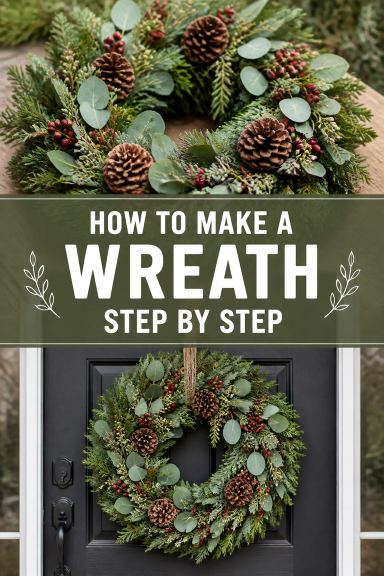 🌿 How To Make A Wreath Step By Step