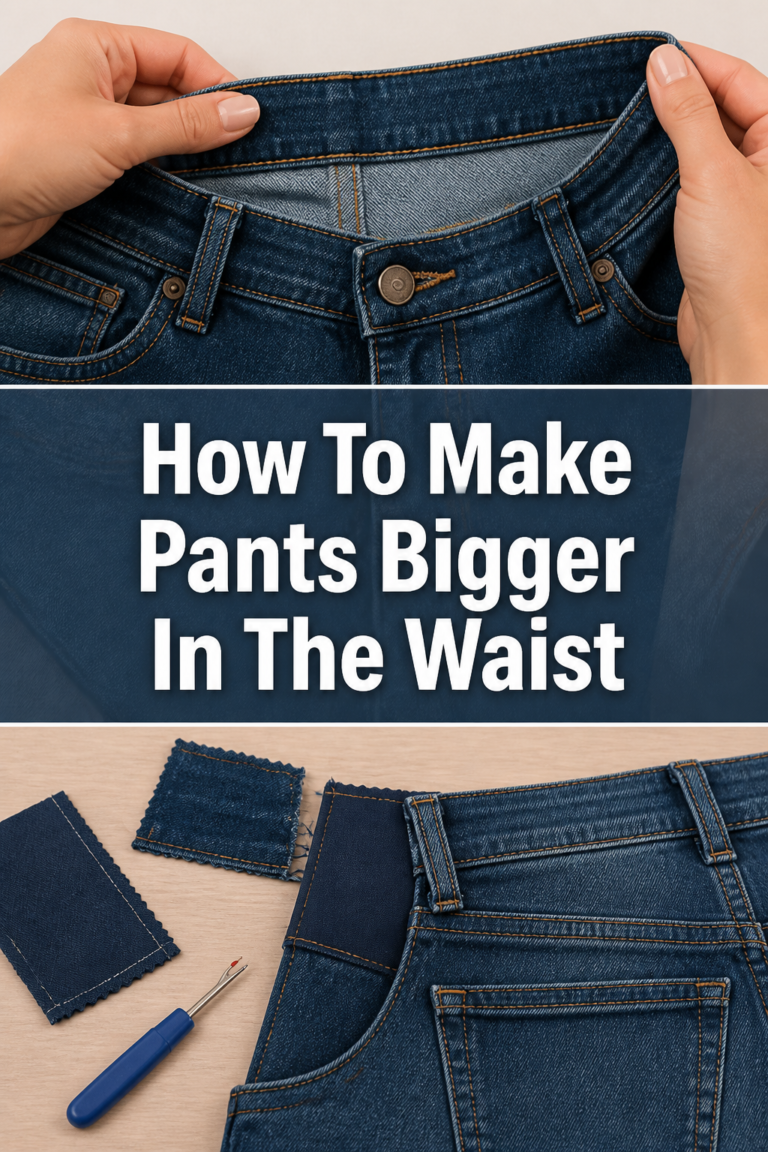 👖 How To Make Pants Bigger In The Waist