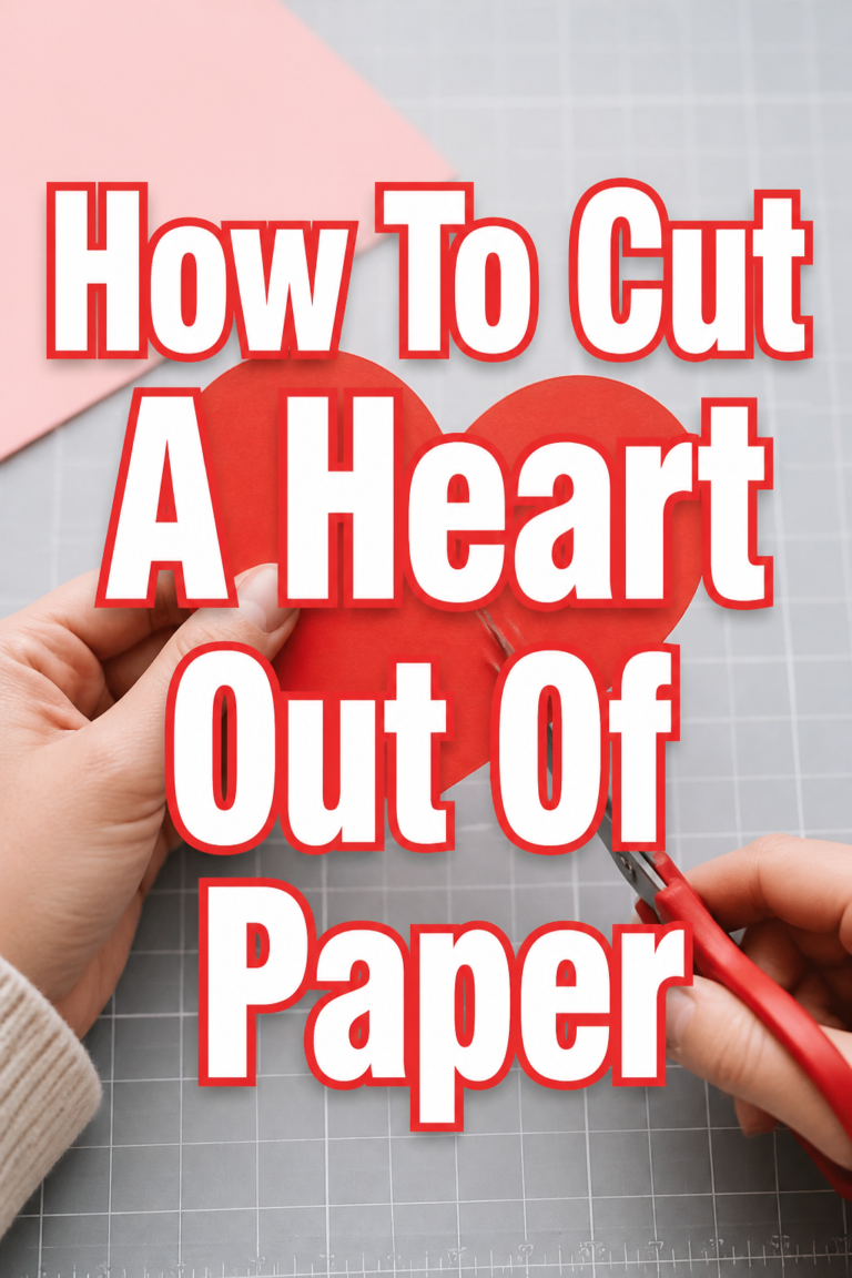 ❤️ How To Cut A Heart Out Of Paper