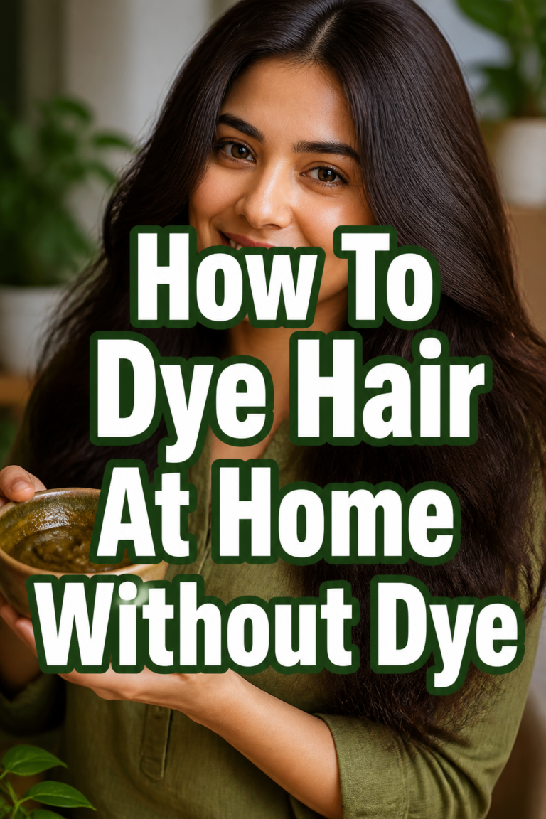 🌿 How To Dye Hair At Home Without Dye