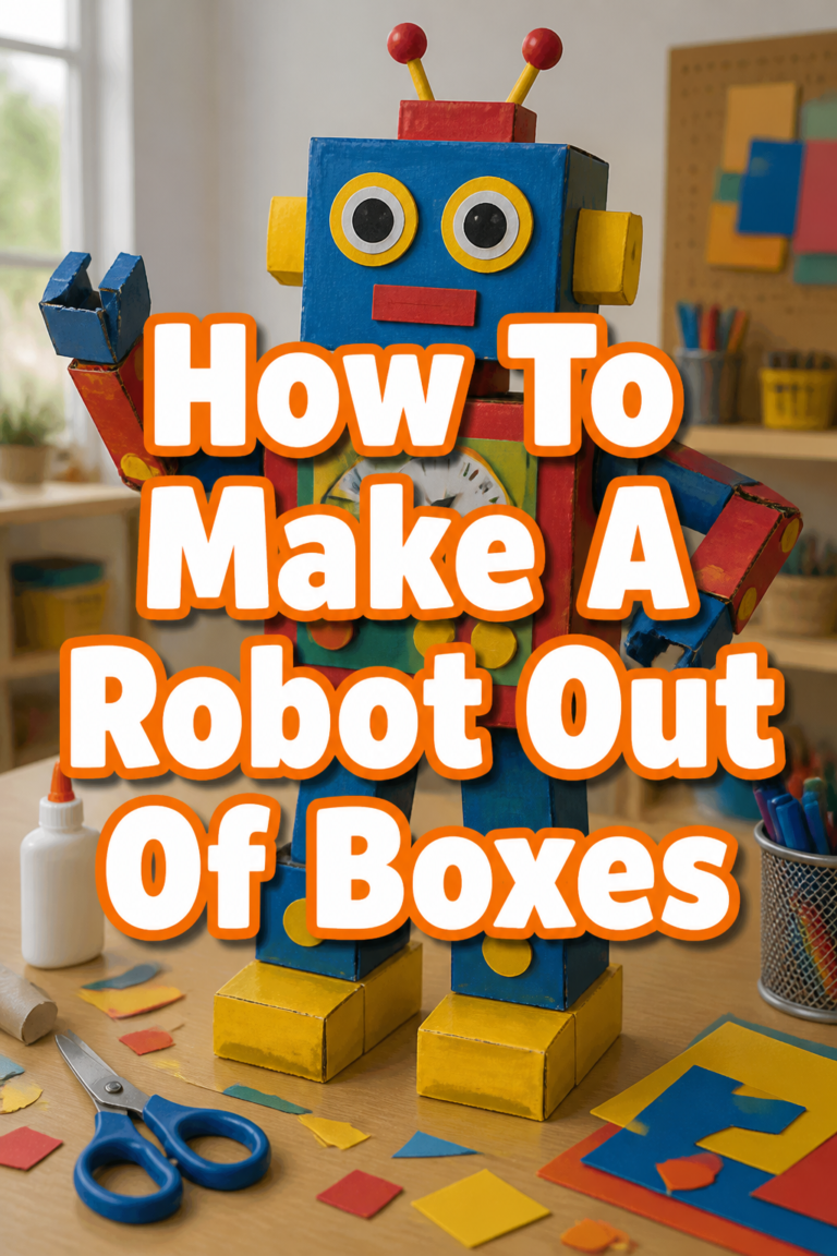 🤖 How To Make A Robot Out Of Boxes