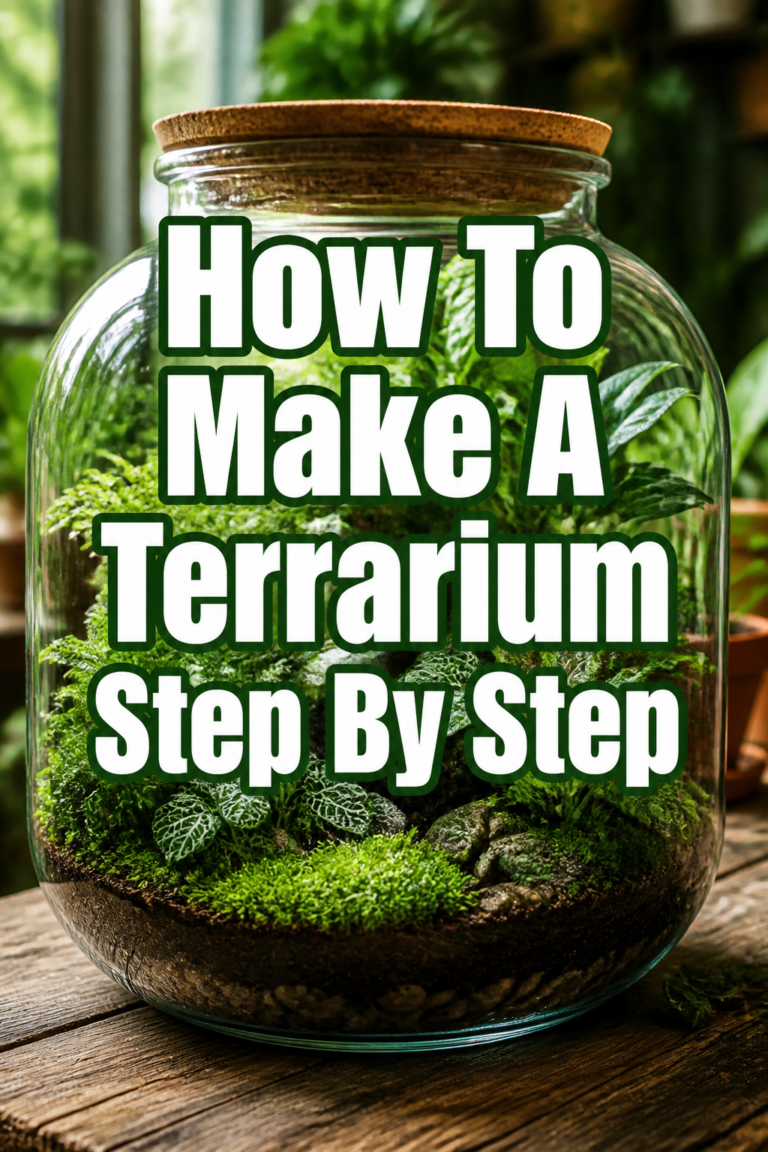 🌿 How To Make A Terrarium Step By Step