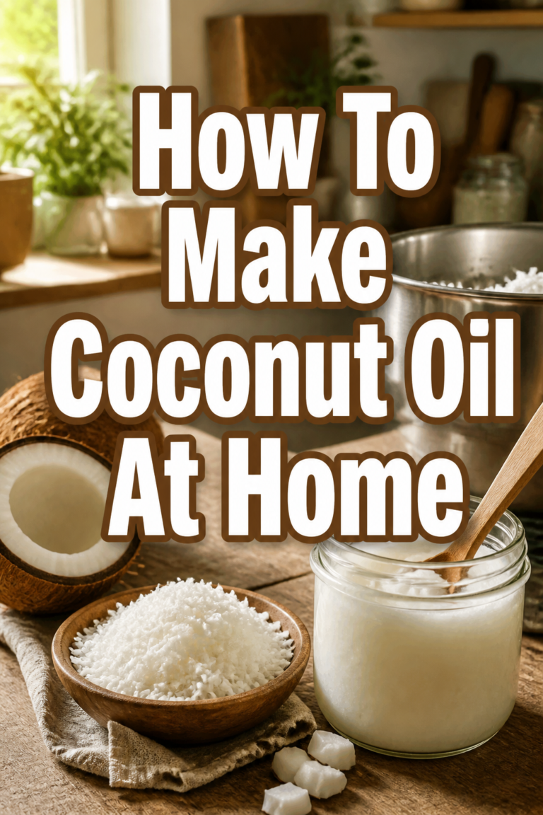 🥥 How To Make Coconut Oil At Home