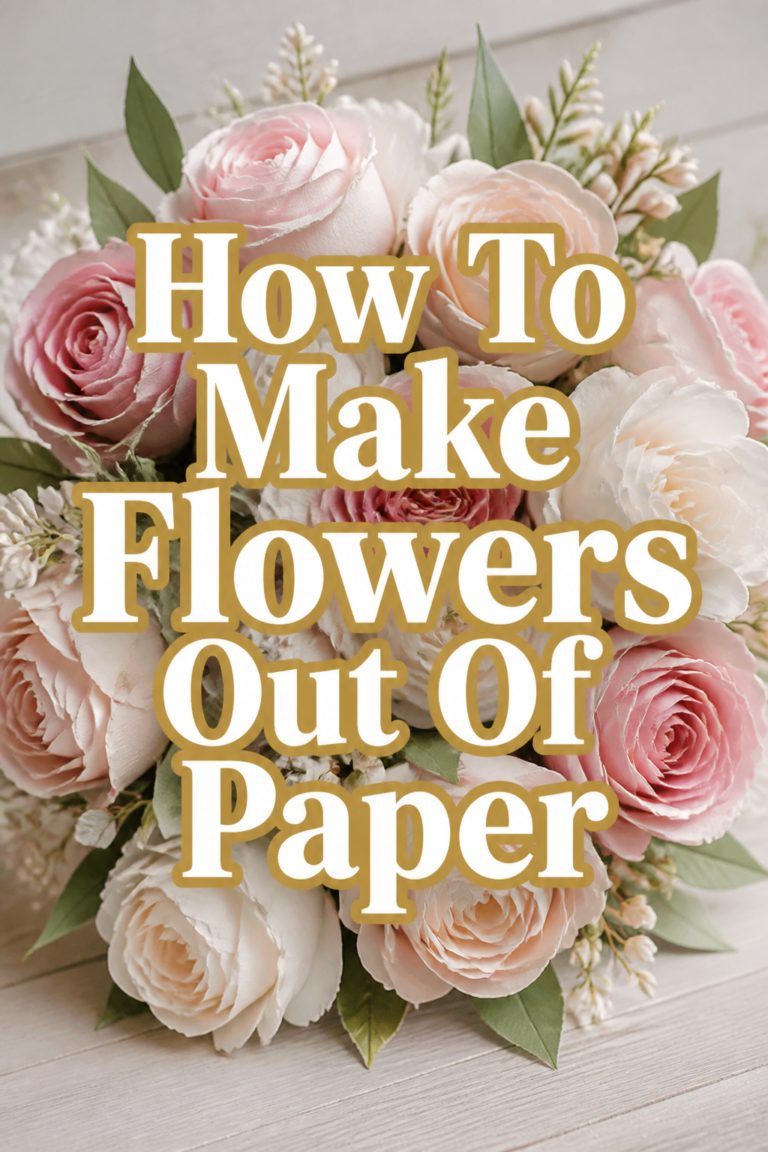 🌸 How To Make Flowers Out Of Paper