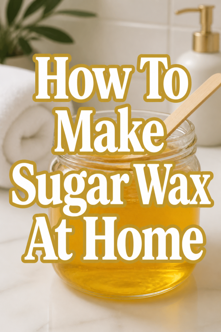 🍯 How To Make Sugar Wax At Home